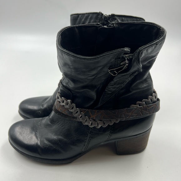 Shoes - Mjus Ankle Boot Side Zipper Size 38 7.5